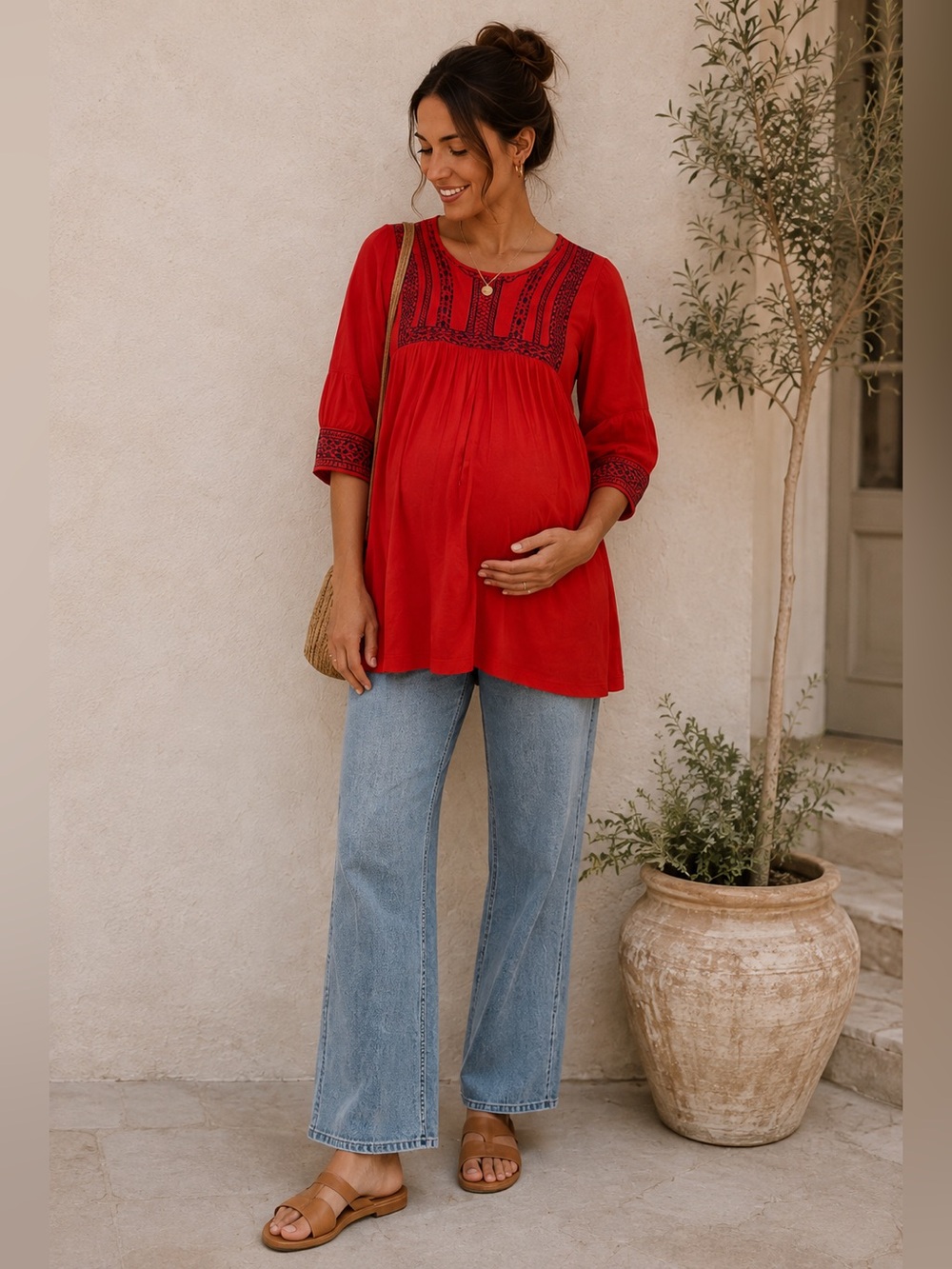 A Pea in the Pod maternity tunic